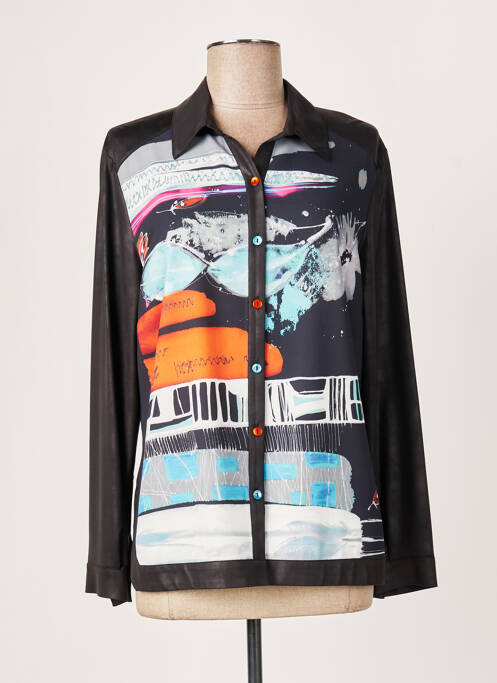 Cămașă negru FRANCE RIVOIRE femeie