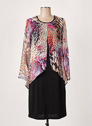 Rochie scurtă negru FRANCE RIVOIRE femeie