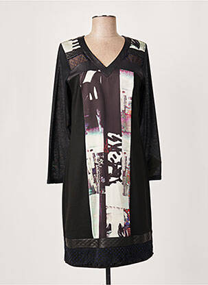 Rochie midi negru FRANCE RIVOIRE femeie