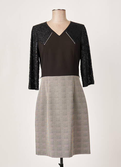 Rochie midi gri MERI & ESCA femeie