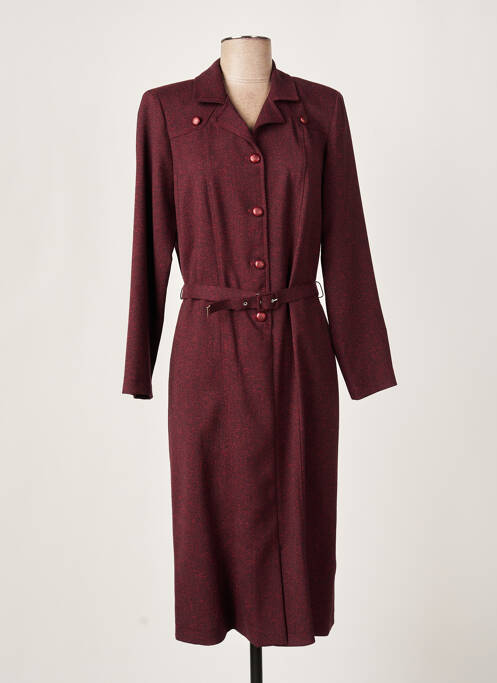 Rochie midi roșu FRANCE RIVOIRE femeie