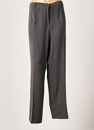 Pantalon drept gri FRANCE RIVOIRE femeie