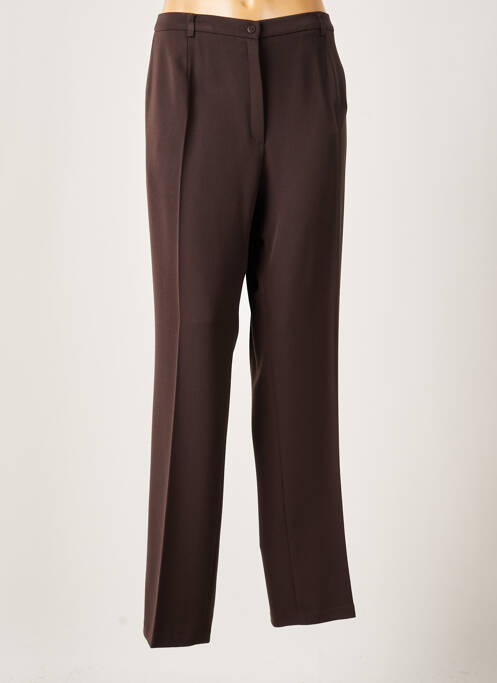 Pantalon drept maro GUY DUBOUIS femeie