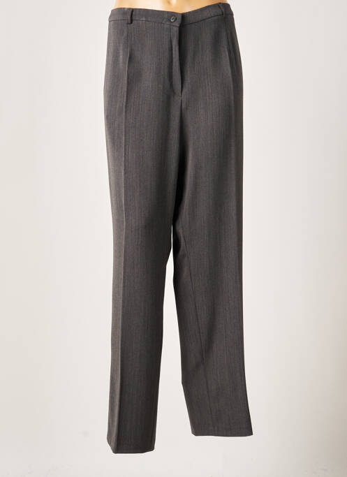 Pantalon drept gri FRANCE RIVOIRE femeie