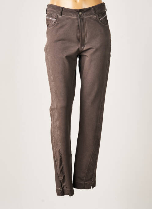 Pantalon drept maro MERI & ESCA femeie
