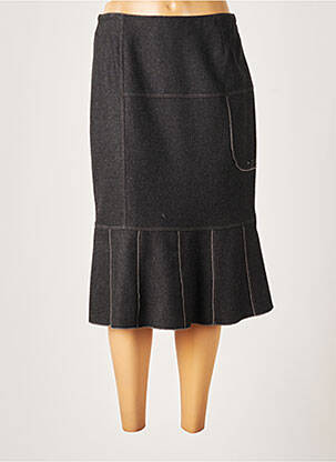 Fustă midi gri GUY DUBOUIS femeie