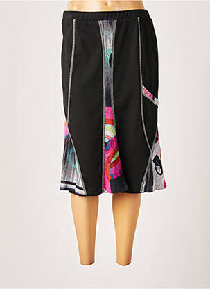 Fustă midi negru FRANCE RIVOIRE femeie