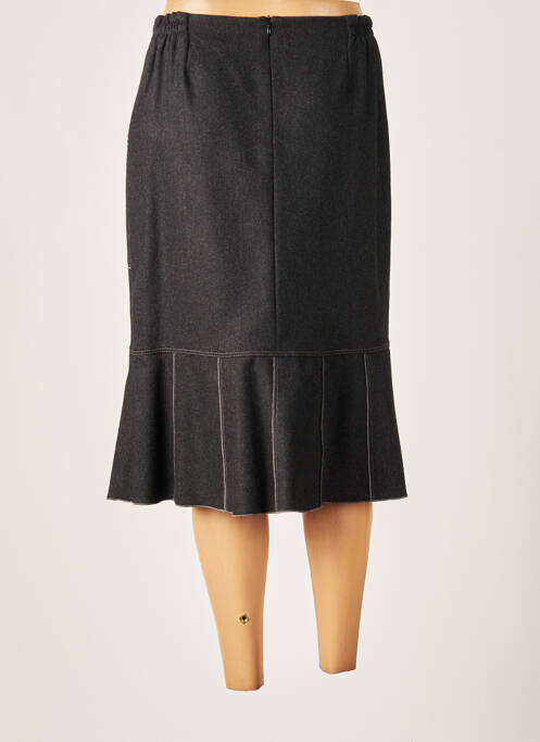 Fustă midi gri GUY DUBOUIS femeie