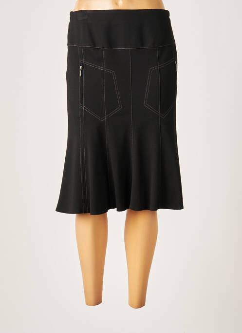 Fustă midi negru GUY DUBOUIS femeie
