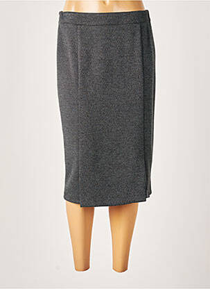 Fustă midi gri FRANCE RIVOIRE femeie