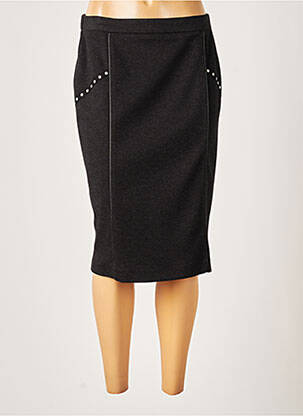 Fustă midi negru FRANCE RIVOIRE femeie
