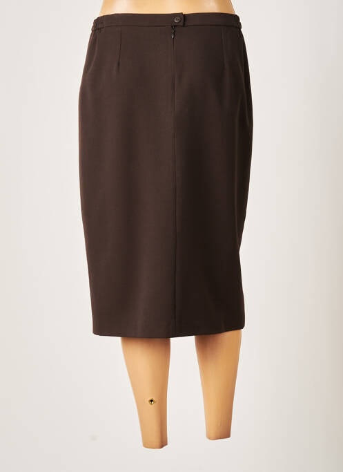 Fustă midi maro GUY DUBOUIS femeie