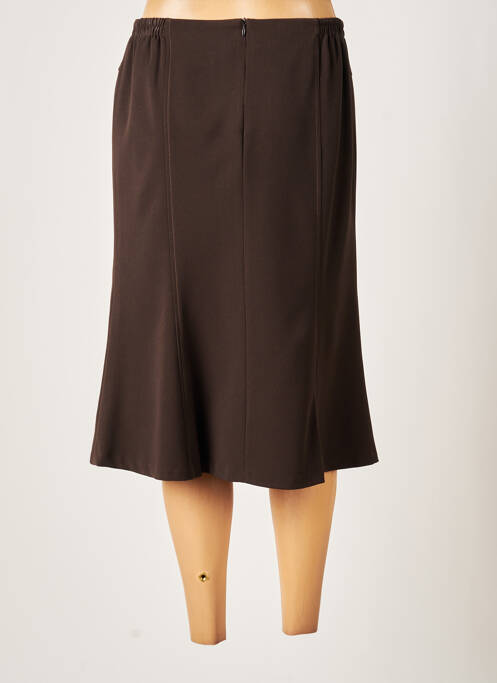 Fustă midi maro FRANCE RIVOIRE femeie