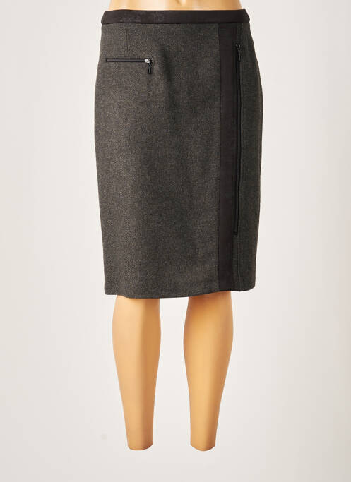 Fustă midi gri GUY DUBOUIS femeie