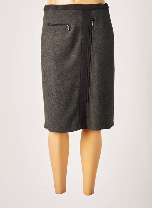 Fustă midi gri IMPULSION femeie