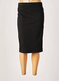 Fustă midi elasticitate negru FRANCE RIVOIRE femme