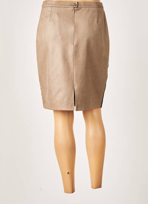 Fustă midi bej MERI & ESCA femeie