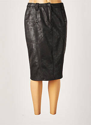 Fustă midi negru IMPULSION femeie