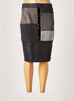 Fustă midi gri MERI & ESCA femeie