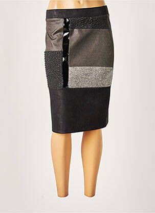 Fustă midi gri MERI & ESCA femeie