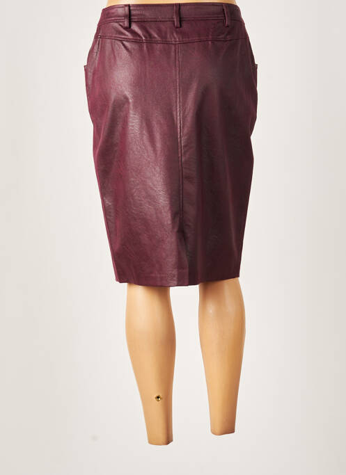 Fustă midi roșu FRANCE RIVOIRE femeie