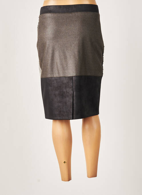 Fustă midi gri MERI & ESCA femeie