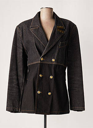 Jachetă de blugi negru LAUREN VIDAL femeie