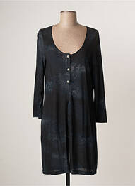 Jachete casual guler rotund negru LAUREN VIDAL femeie