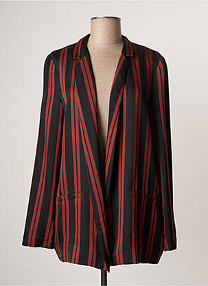 Jachete casual guler tip costum maro LAUREN VIDAL femeie