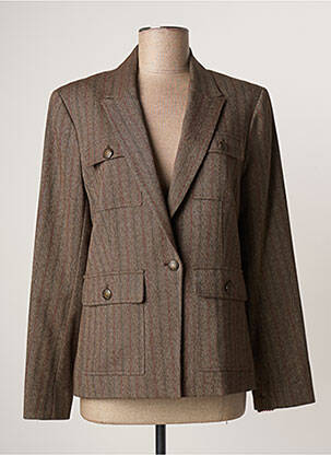 Sacou maro LAUREN VIDAL femeie