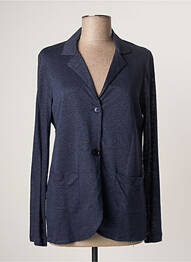 Jachete casual guler tip costum albastru LAUREN VIDAL femeie