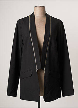 Jachete casual croială dreaptă negru LAUREN VIDAL femme