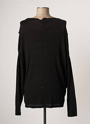Jachete casual guler rotund negru LAUREN VIDAL femeie