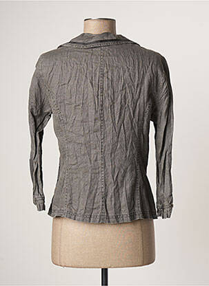 Jachete casual guler tip costum gri LAUREN VIDAL femeie