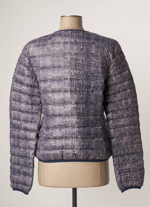 Geacă matlasată albastru LAUREN VIDAL femeie