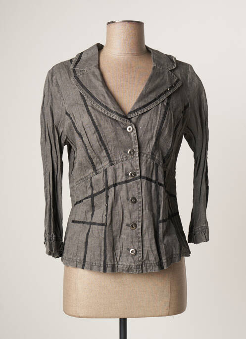 Jachete casual gri LAUREN VIDAL femeie