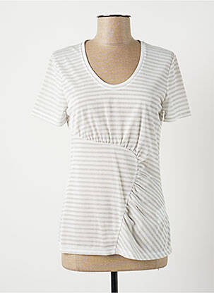 Top gri LAUREN VIDAL femeie