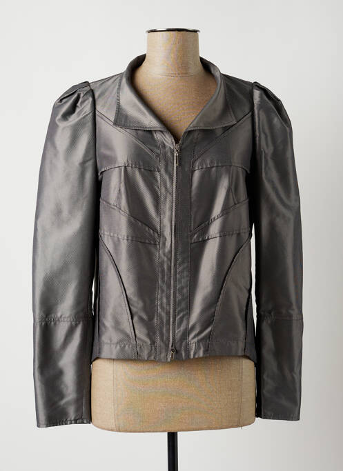 Jachete casual gri LAUREN VIDAL femeie