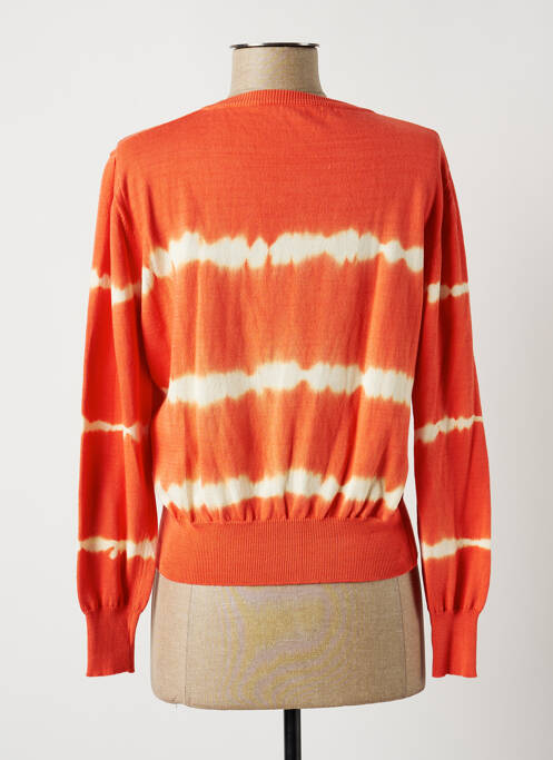 Vestă cu mâneci lungi portocaliu LAUREN VIDAL femeie