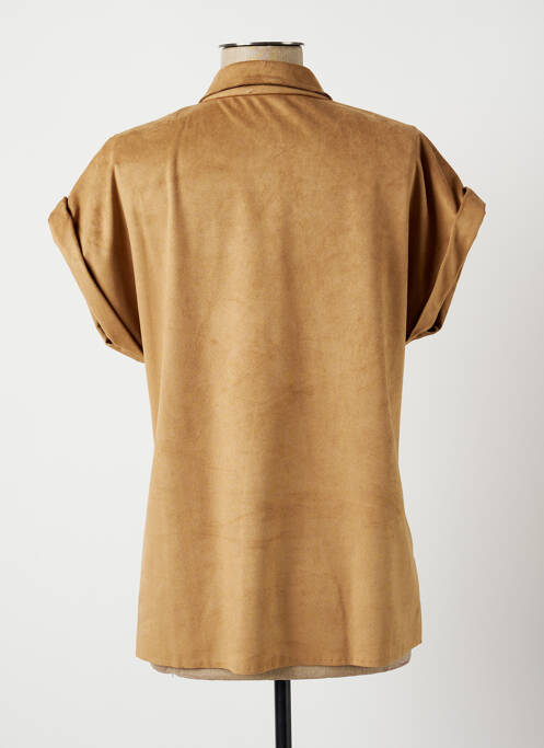 Cămașă bej LAUREN VIDAL femeie