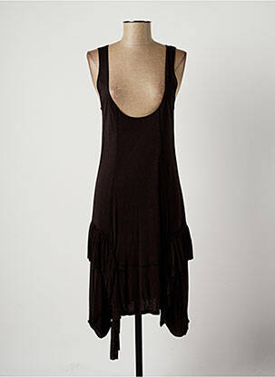 Rochie midi negru LAUREN VIDAL femeie