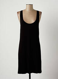 Rochie midi fără mâneci fără mâneci negru LAUREN VIDAL femme