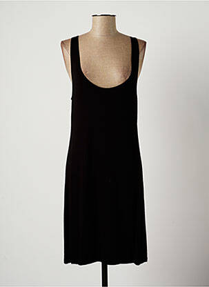 Rochie midi negru LAUREN VIDAL femeie