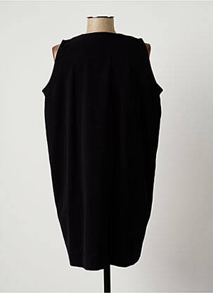 Rochie scurtă fără mâneci fără mâneci negru LAUREN VIDAL femeie
