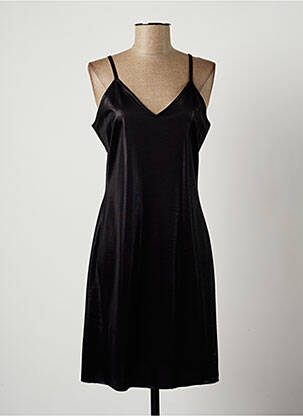 Rochie midi negru LAUREN VIDAL femeie