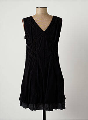 Rochie scurtă fără mâneci fără mâneci negru LAUREN VIDAL femeie