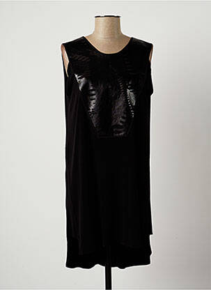 Rochie midi negru LAUREN VIDAL femeie