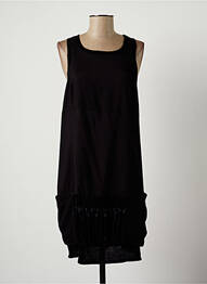 Rochie scurtă fără mâneci fără mâneci negru LAUREN VIDAL femeie