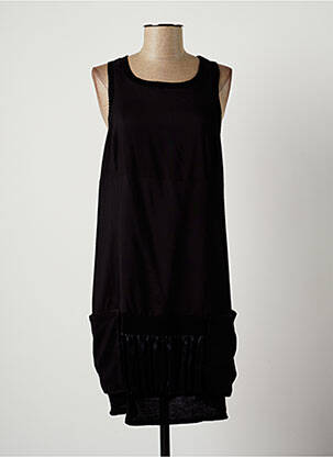 Rochie scurtă negru LAUREN VIDAL femeie