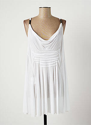 Tunică mâneci lungi alb LAUREN VIDAL femeie